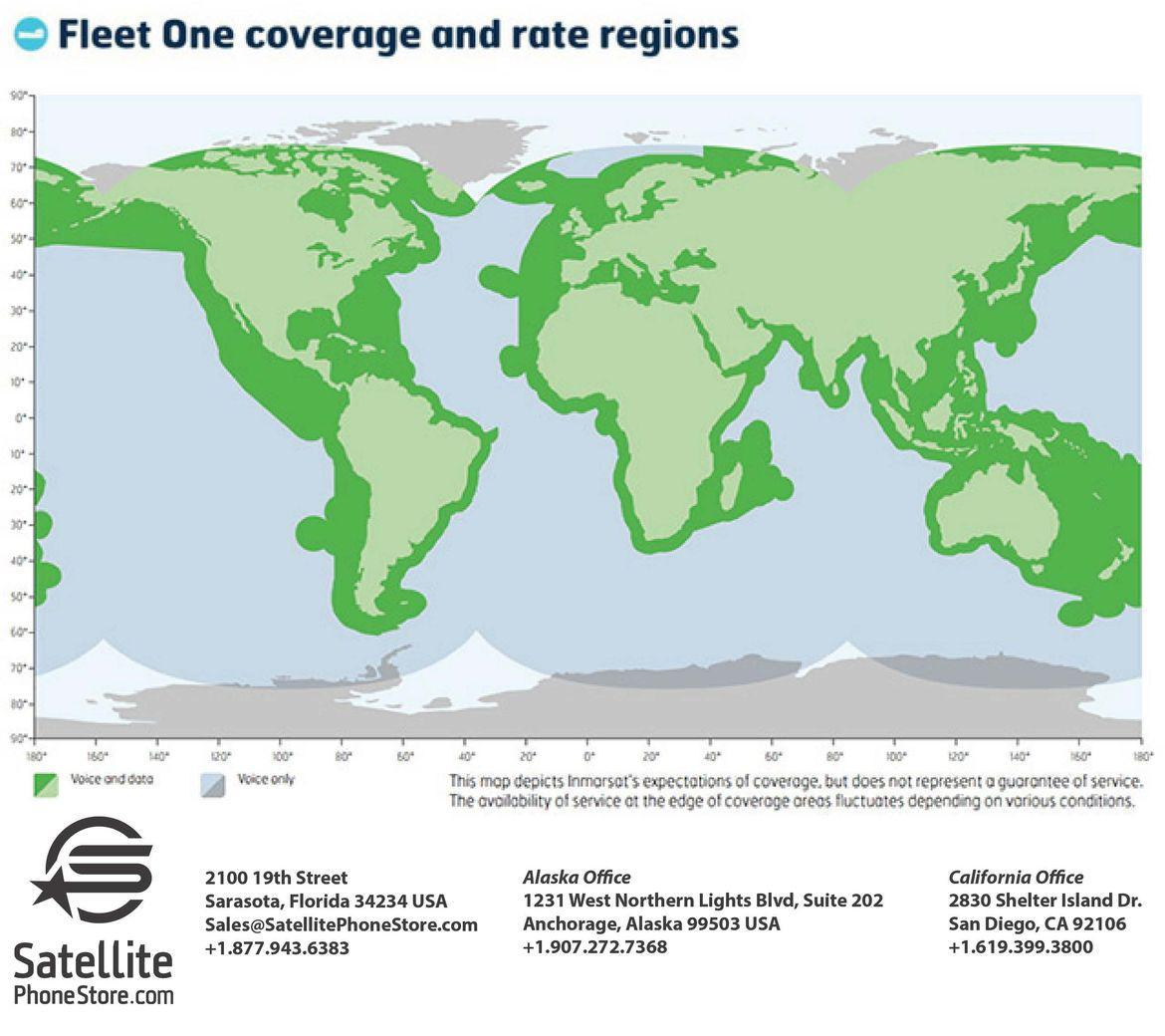 Fleet One coverage and rate region