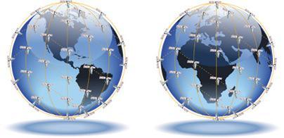 Iridium coverage map