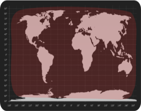 Iridium Coverage Map