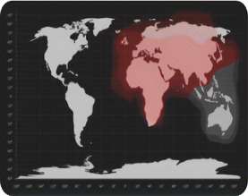 Thuraya Coverage Map