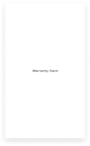Warranty Card card-small