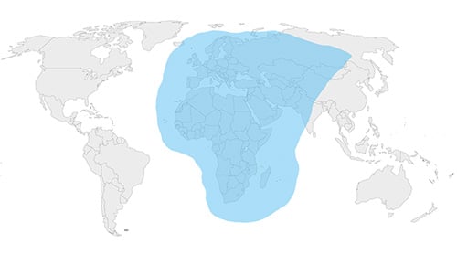 Thuraya Coverage Map