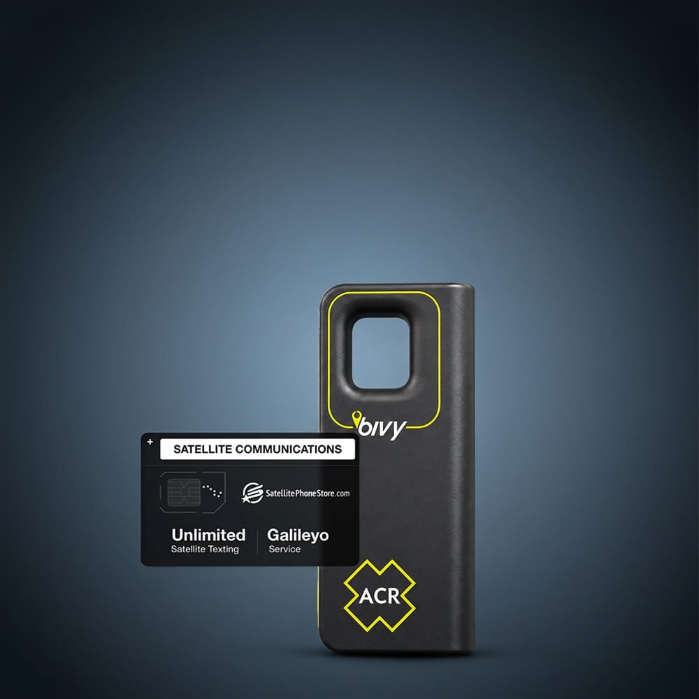 ACR Bivy Stick satellite communicator with unlimited satellite texting plan