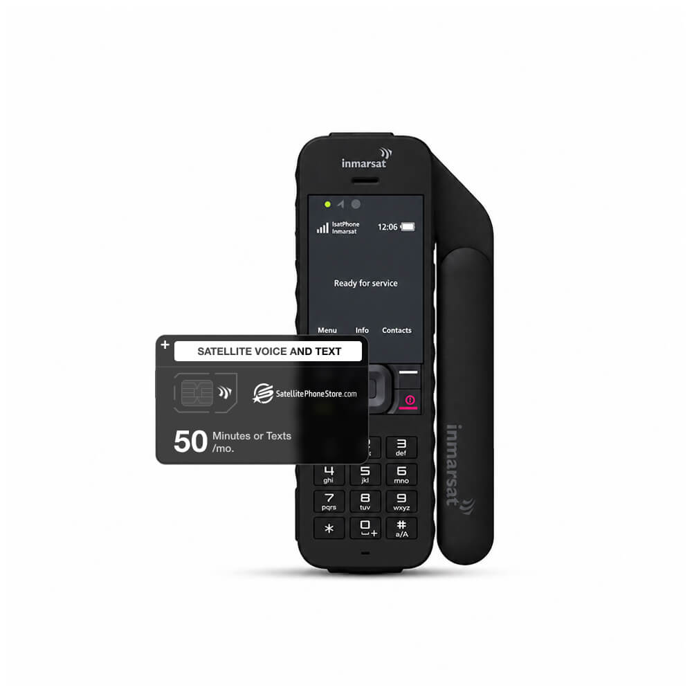 Inmarsat IsatPhone 2 with 50 Monthly Minutes