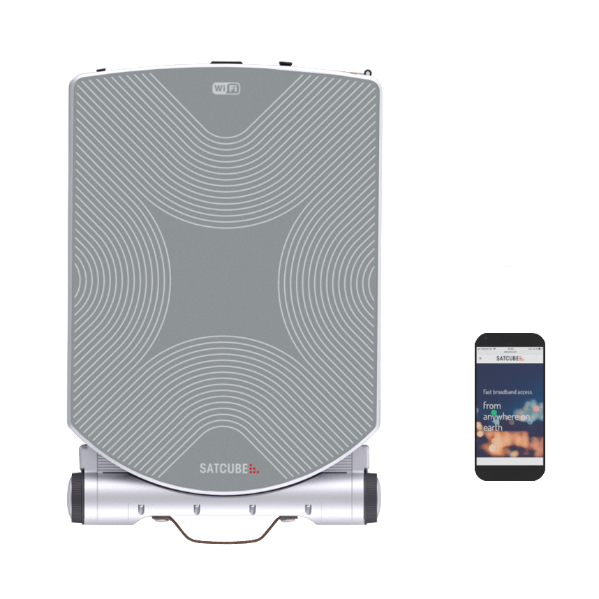 SATCUBE KU-Band Terminal & Wifi Modem