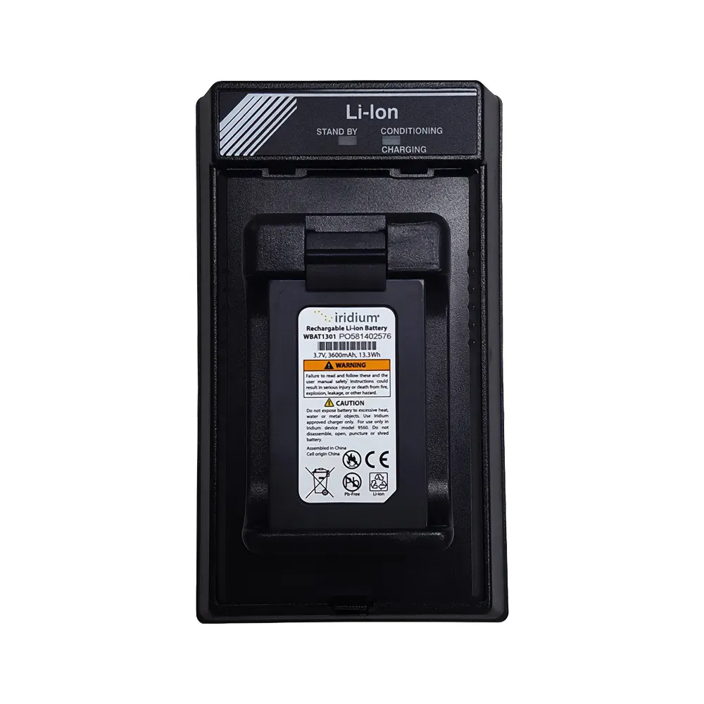 SatStation Single Bay Desktop Charger - Iridium GO
