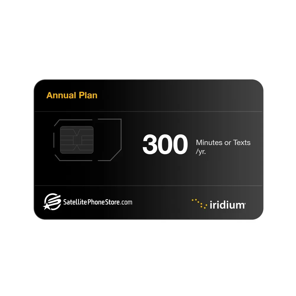 Iridium Annual Plan - 300 Minutes