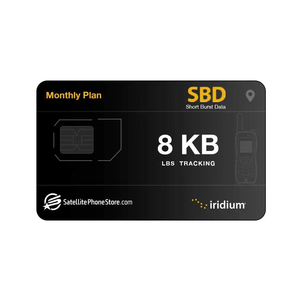 Iridium LBS 8KB SBD plan for Iridium Extreme