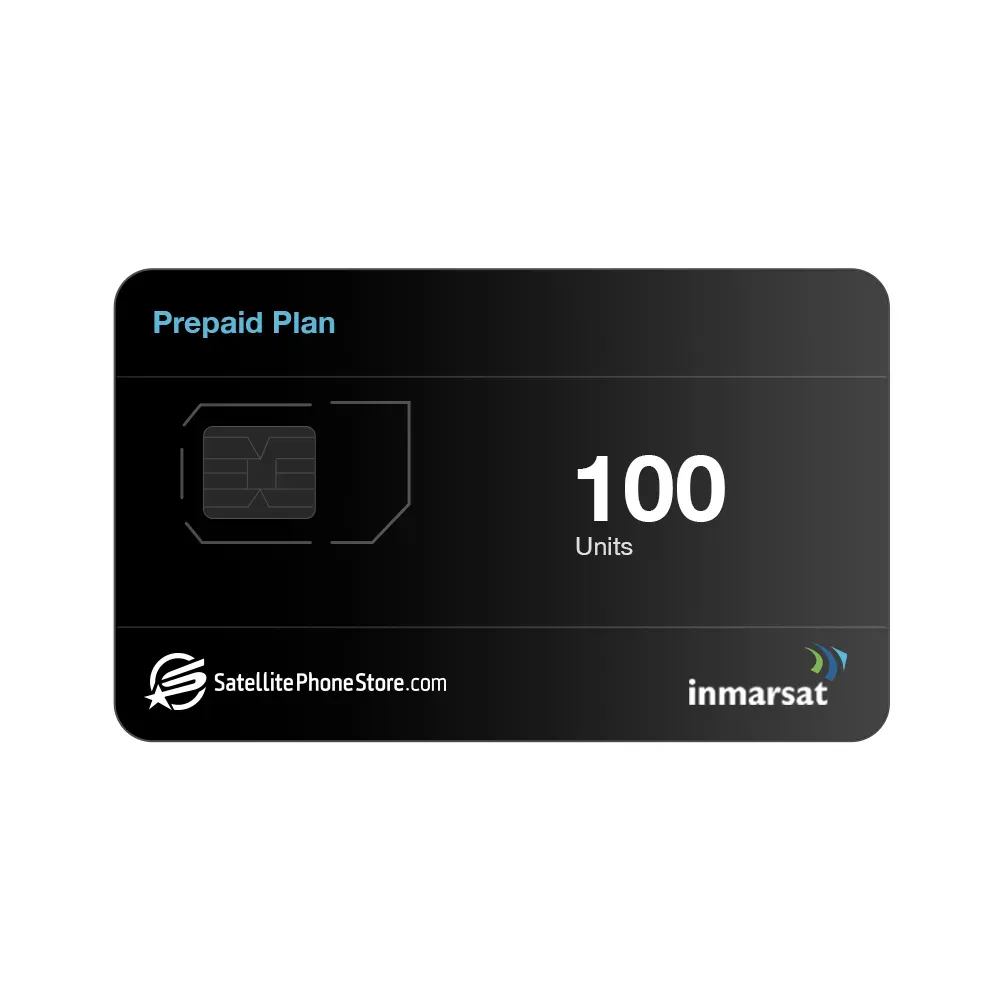 IsatPhone Prepaid Service - 100 Units
