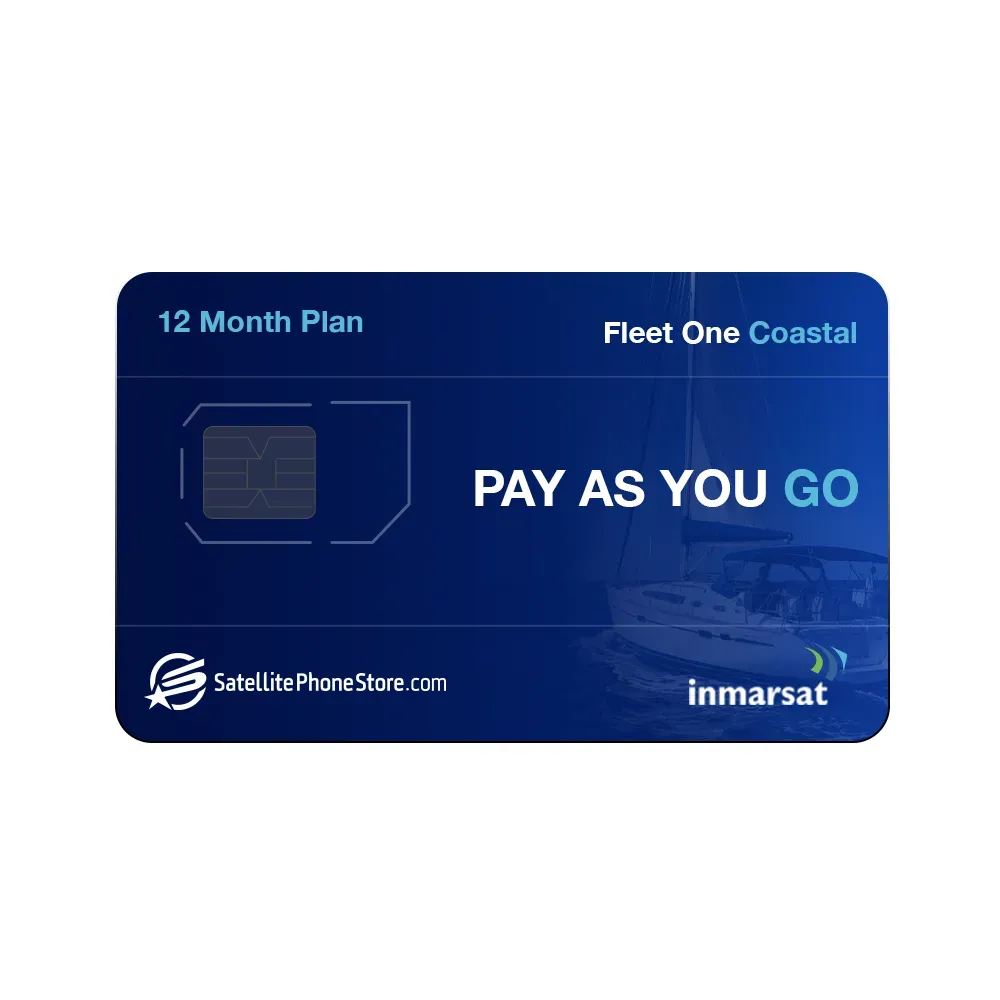 Inmarsat Fleet One Coastal Pay as you Go Plan