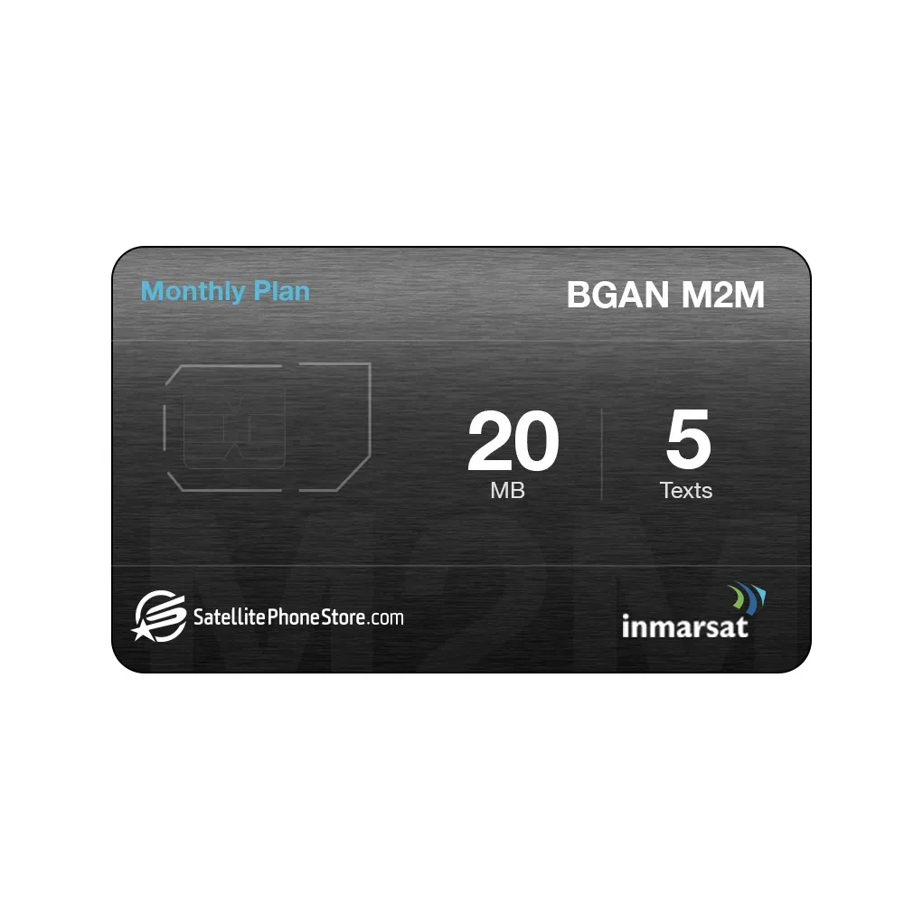 Inmarsat BGAN M2M 20MB Plan