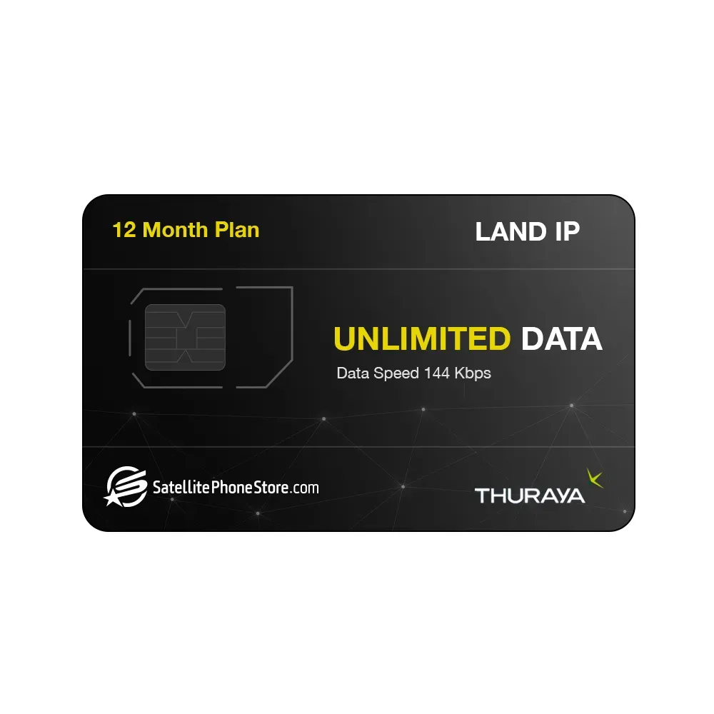 Thuraya Land IP Unlimited 144K Annual