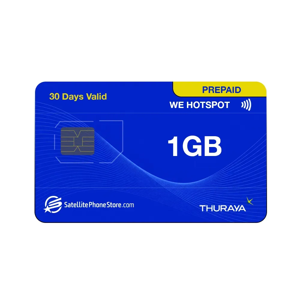 Thuraya WE Hotspot Prepaid 1 GB