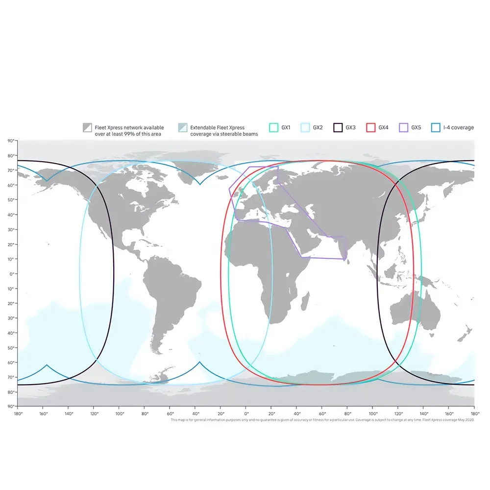 Inmarsat FX Coverage