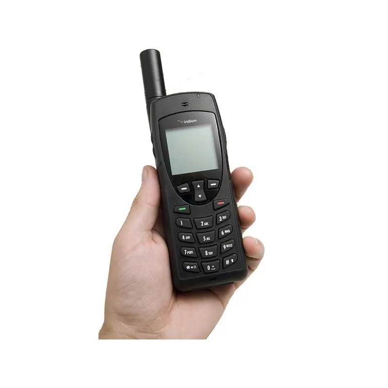 SatPhoneStore Iridium 9555 - Teléfono satélite Deluxe con funda Pelican,  funda protectora de silicona y tarjeta SIM prepagada de 600 minutos lista