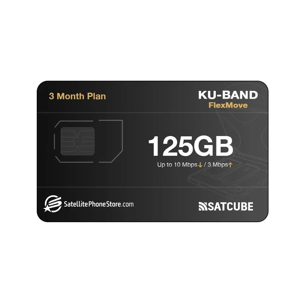 SATCUBE KU-Band 125GB