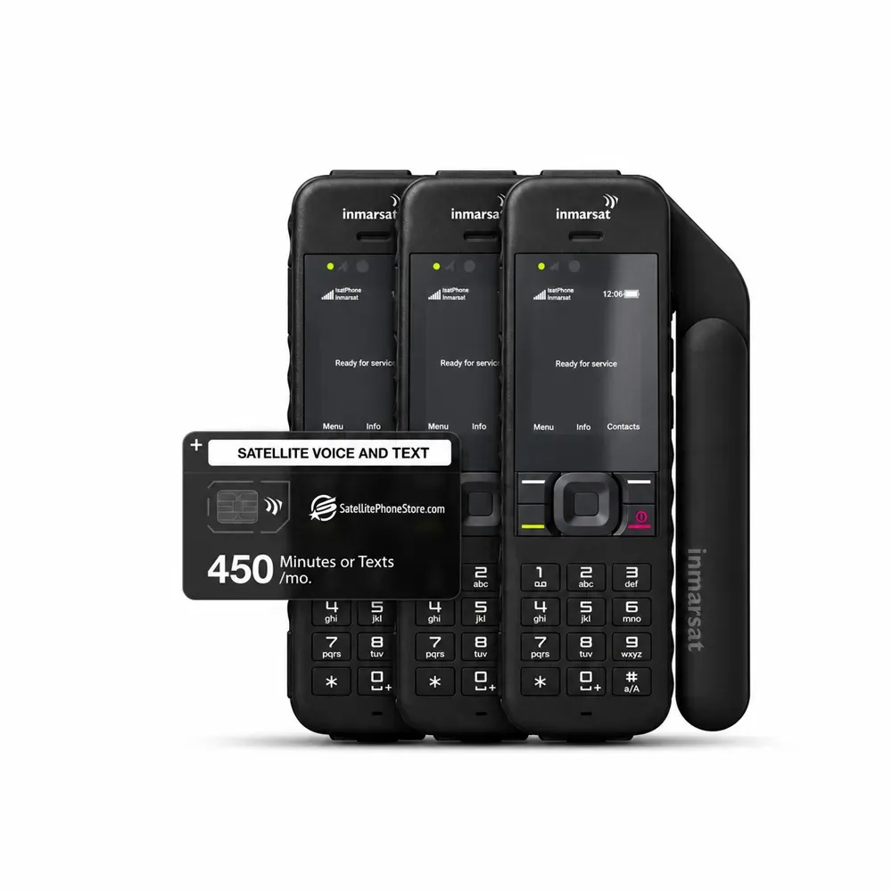 3 Inmarsat IsatPhone 2 Satellite Phones