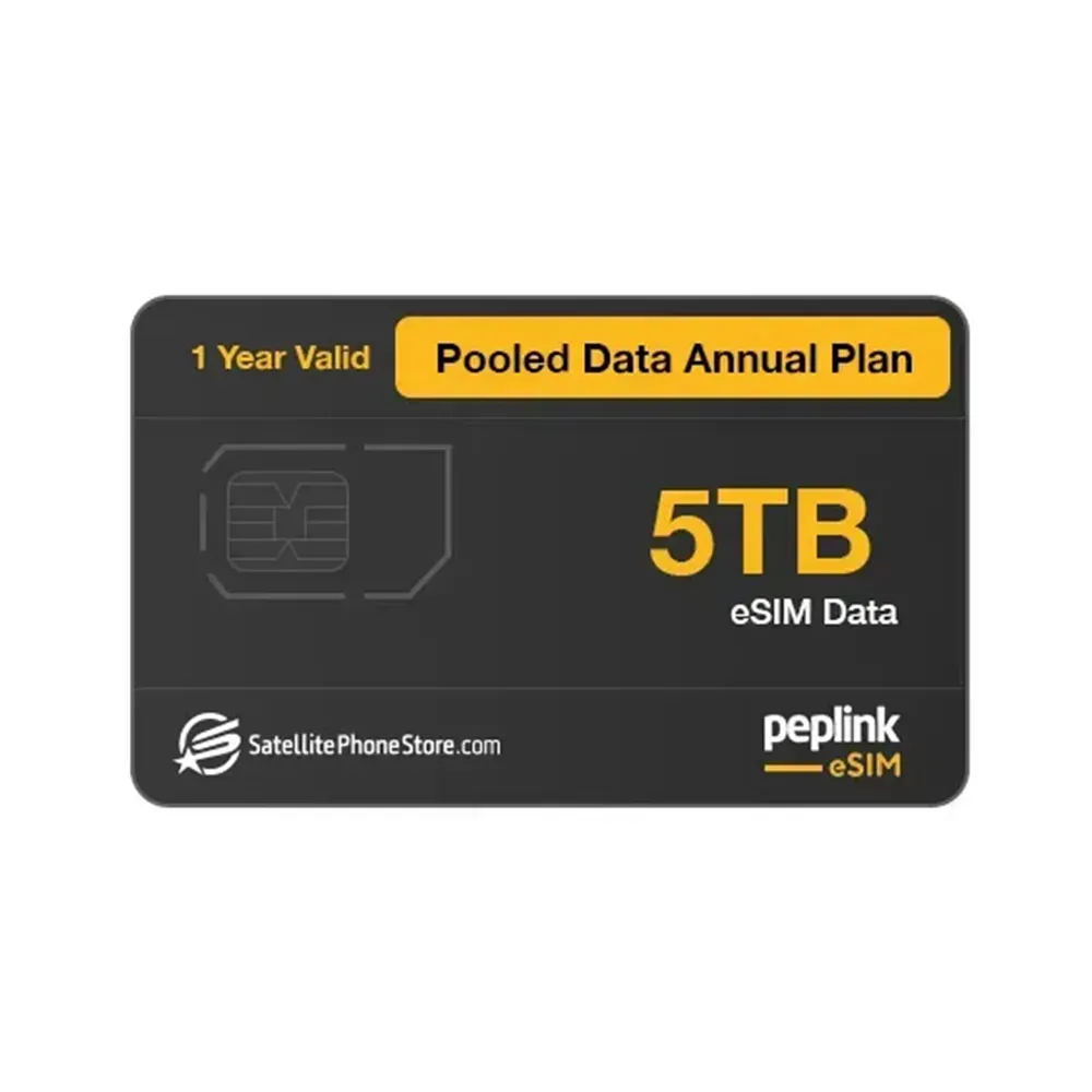 Peplink eSIM 5TB Pooled Data Annual Plan