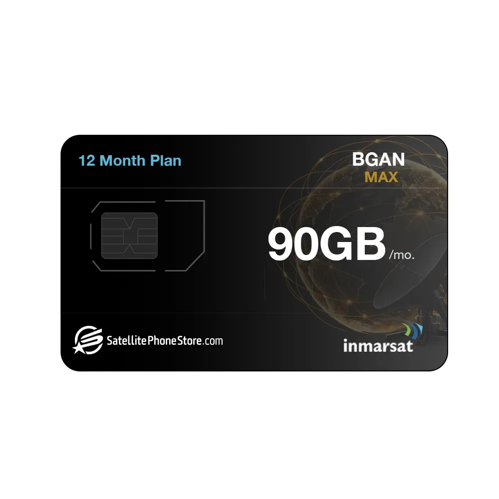Inmarsat BGAN Max 90GB - 12 months