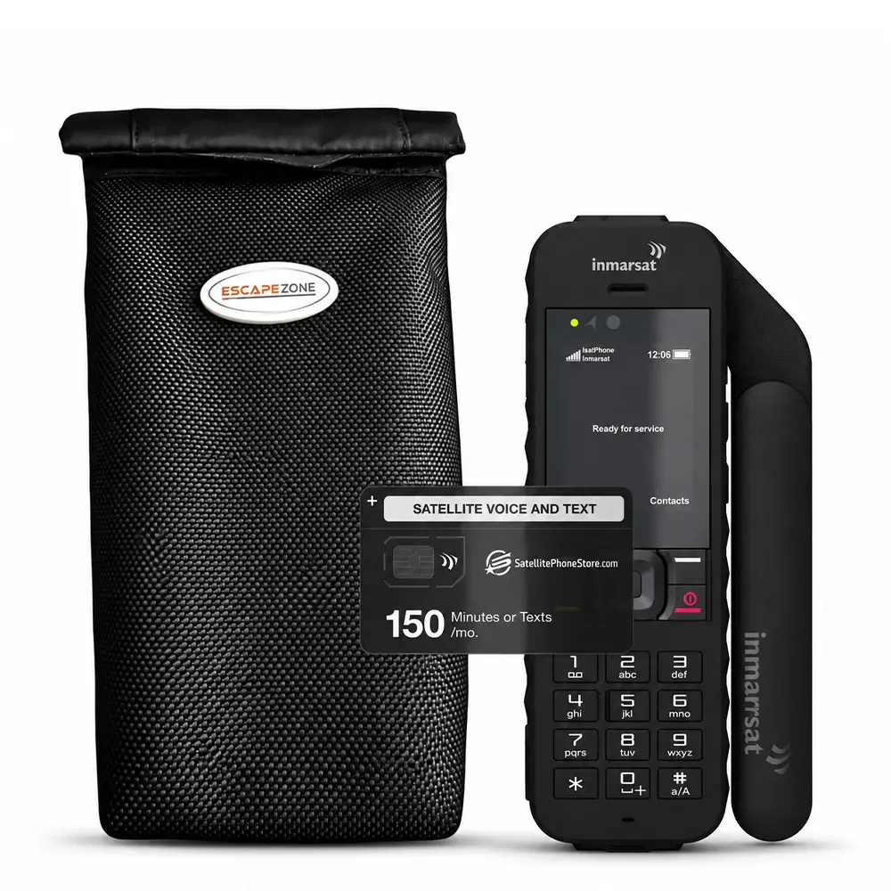 Inmarsat IsatPhone 2 Satellite Phone with Faraday Bag