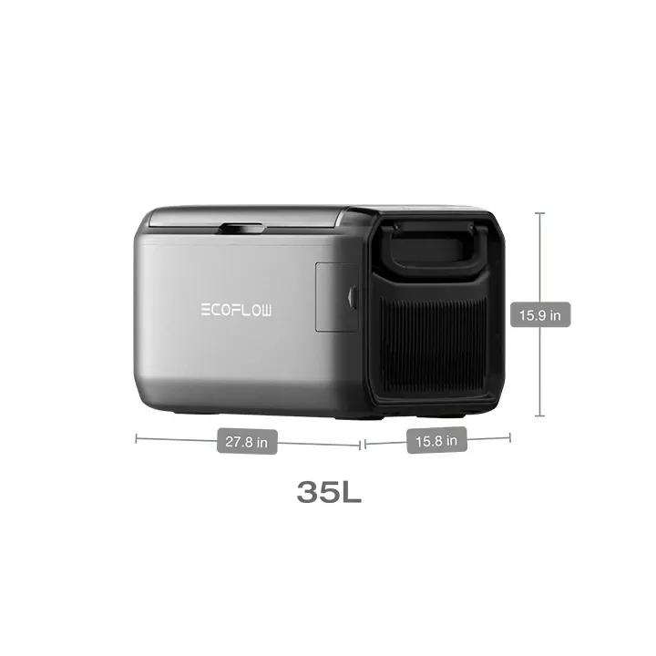 EcoFlow GLACIER Classic 35L Dimensions
