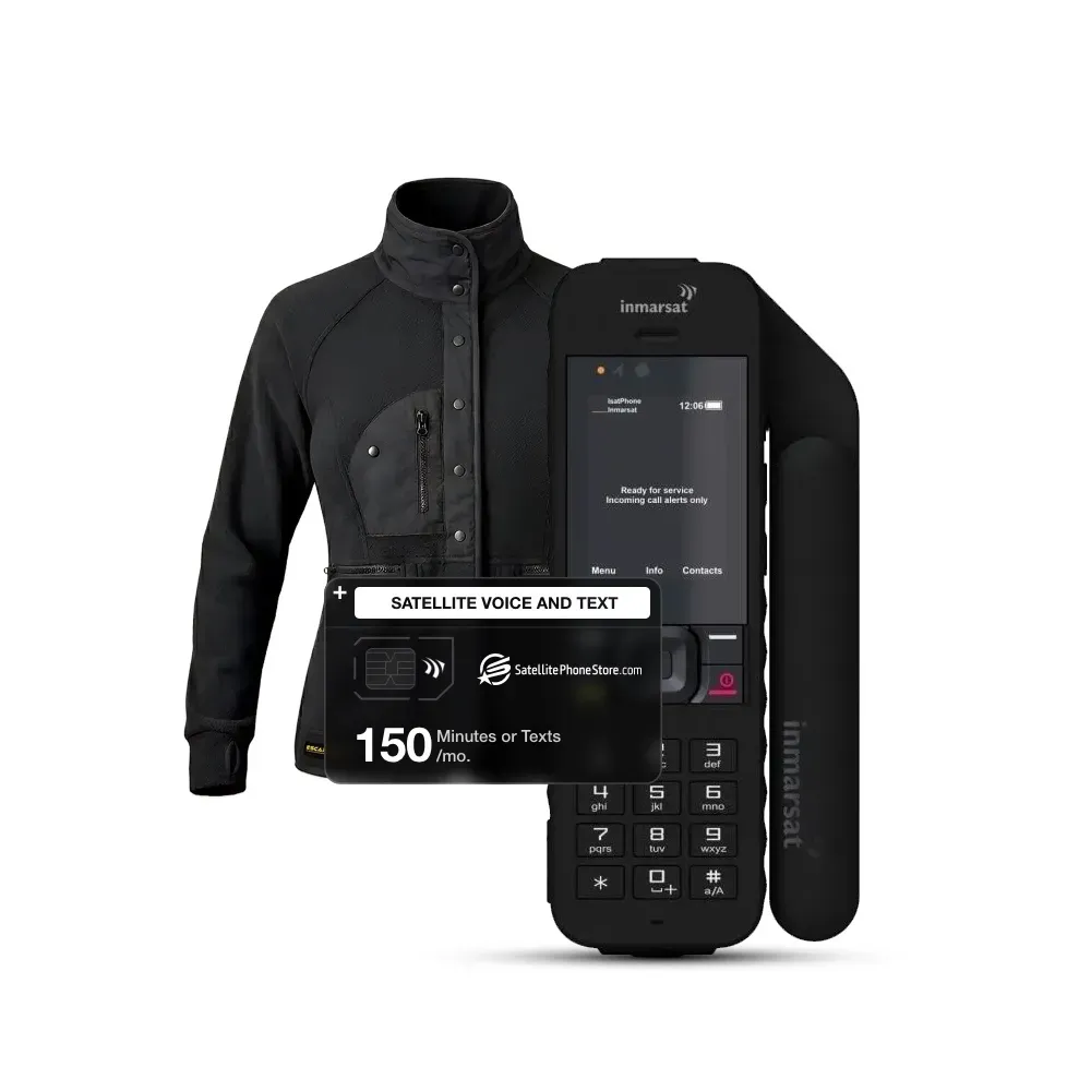 Inmarsat IsatPhone 2 with an EMF-Blocking Tactical Jacket Bundle