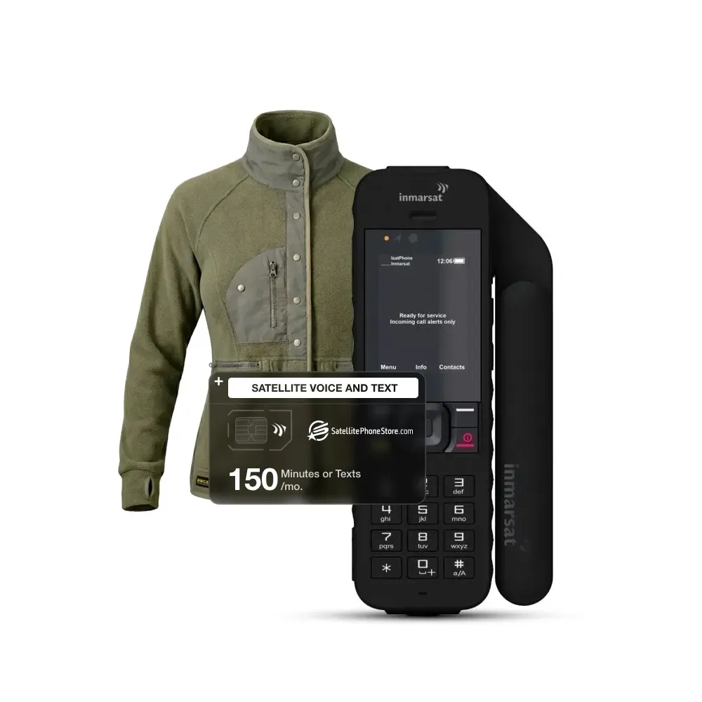 Inmarsat IsatPhone 2 with an EMF-Blocking Tactical Jacket Bundle