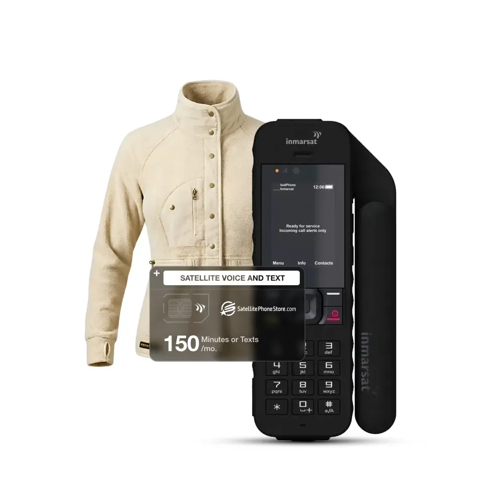 Inmarsat IsatPhone 2 with an EMF-Blocking Tactical Jacket Bundle