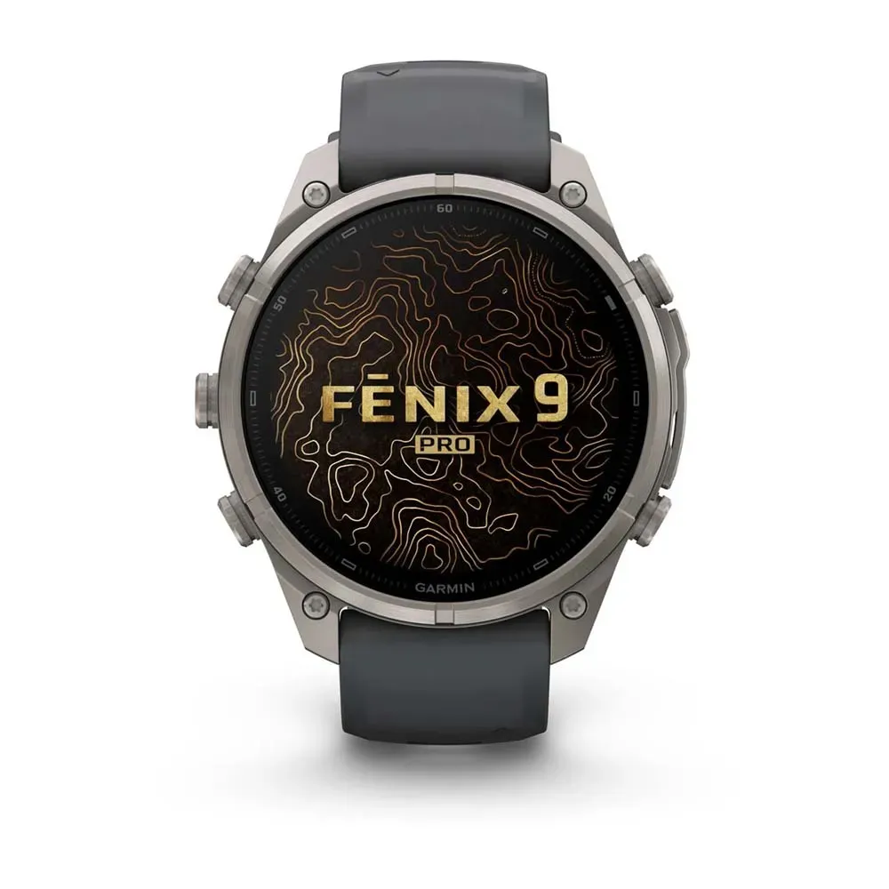 Garmin Fenix 9 Pro Smart Watch 47mm Titanium Graphite/Black