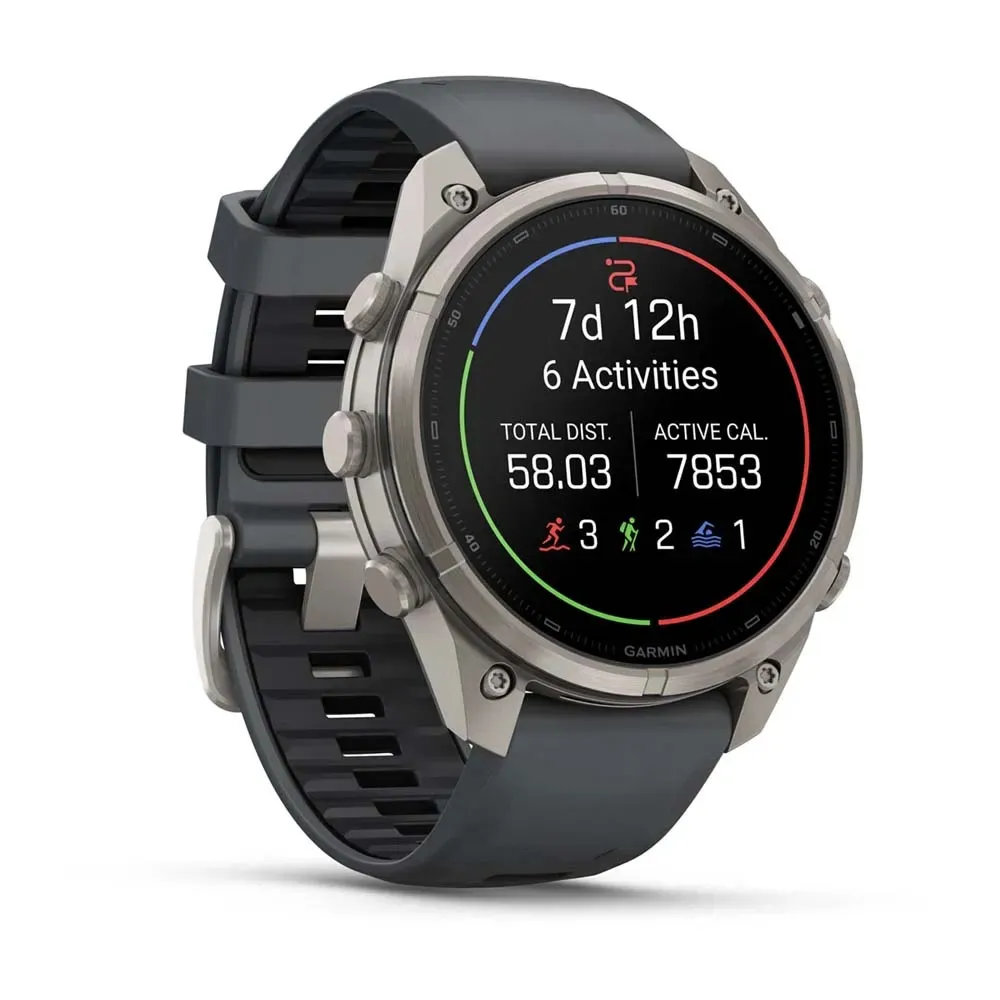 Garmin Fenix 9 Pro Smart Watch 47mm Titanium Graphite/Black