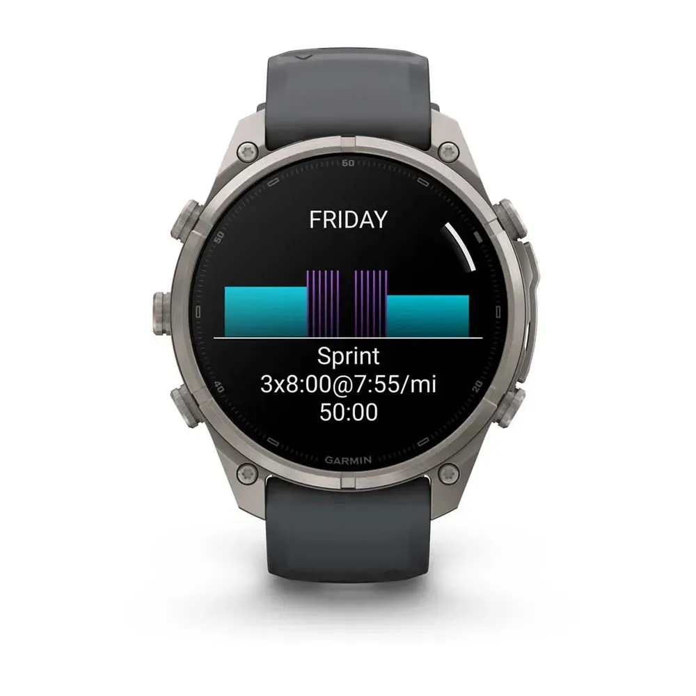 Garmin Fenix 9 Pro Smart Watch 47mm Titanium Graphite/Black