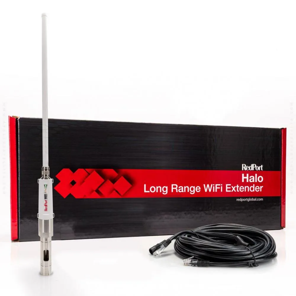 RedPort Halo Long Range WiFi Extender Antenna Kit only included)
