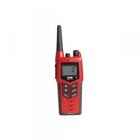 SAILOR 3965 UHF Fire Fighter portable radio front view
