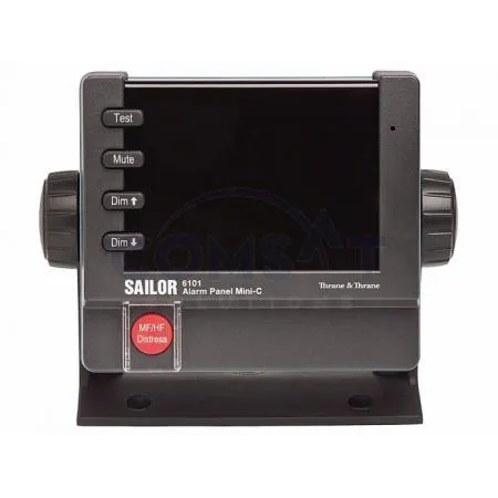 SAILOR 6101 Alarm Panel mini-C GMDSS front view
