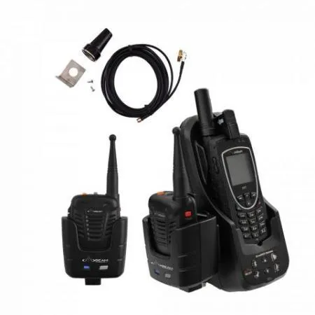 2 x Wireless Handsets & Iridium 9575 PTT DriveDOCK w/ Antenna