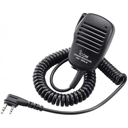 Icom Compact speaker microphone with earphone jack