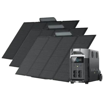 EcoFlow DELTA Pro + 3x 400W Portable Solar Panel
