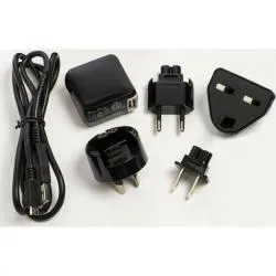 Iridium GO AC Wall Charger Adapter w/ Int’l Plugs & Power Cord