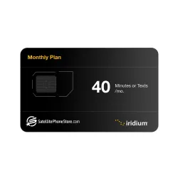 Iridium 40 Minute Monthly Plan