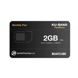SATCUBE KU-Band 2 GB Flex Move 10/3 Mbps MIR