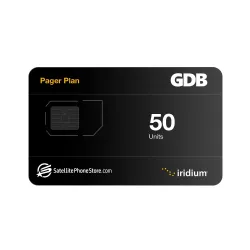 Iridium GDB Pager Plan - 50 Units