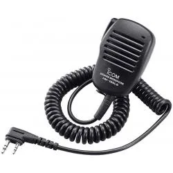 Icom Compact speaker microphone with earphone jack