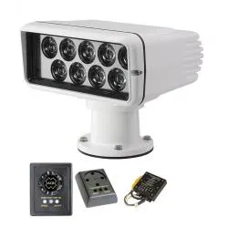 ACR RCL-100 LED Searchlight Kit w/Controller Wired Point Pad Controller - Black - 12/24V [1951]