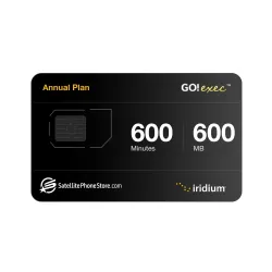 Iridium GO Exec 600 MB Annual Plan