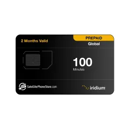 Iridium Global Prepaid Service - 100 Minutes