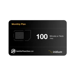 Iridium 100 Minute Monthly Plan