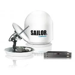 Cobham SAILOR 100 GX 1M (includes ACU) Inmarsat Ka Band Terminal with 5 Watt BUC