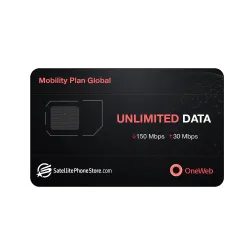 OneWeb Mobility Enterprise Unlimited 150/30 Mbps (5/1 QoS) - Global - 12 months