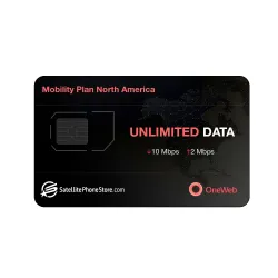 OneWeb Mobility Enterprise Unlimited 10/2 Mbps (2.5/0.5 QoS) - North America - 12 months