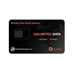 OneWeb Mobility Enterprise Unlimited 100/20 Mbps (20/4 QoS) - North America - 12 months
